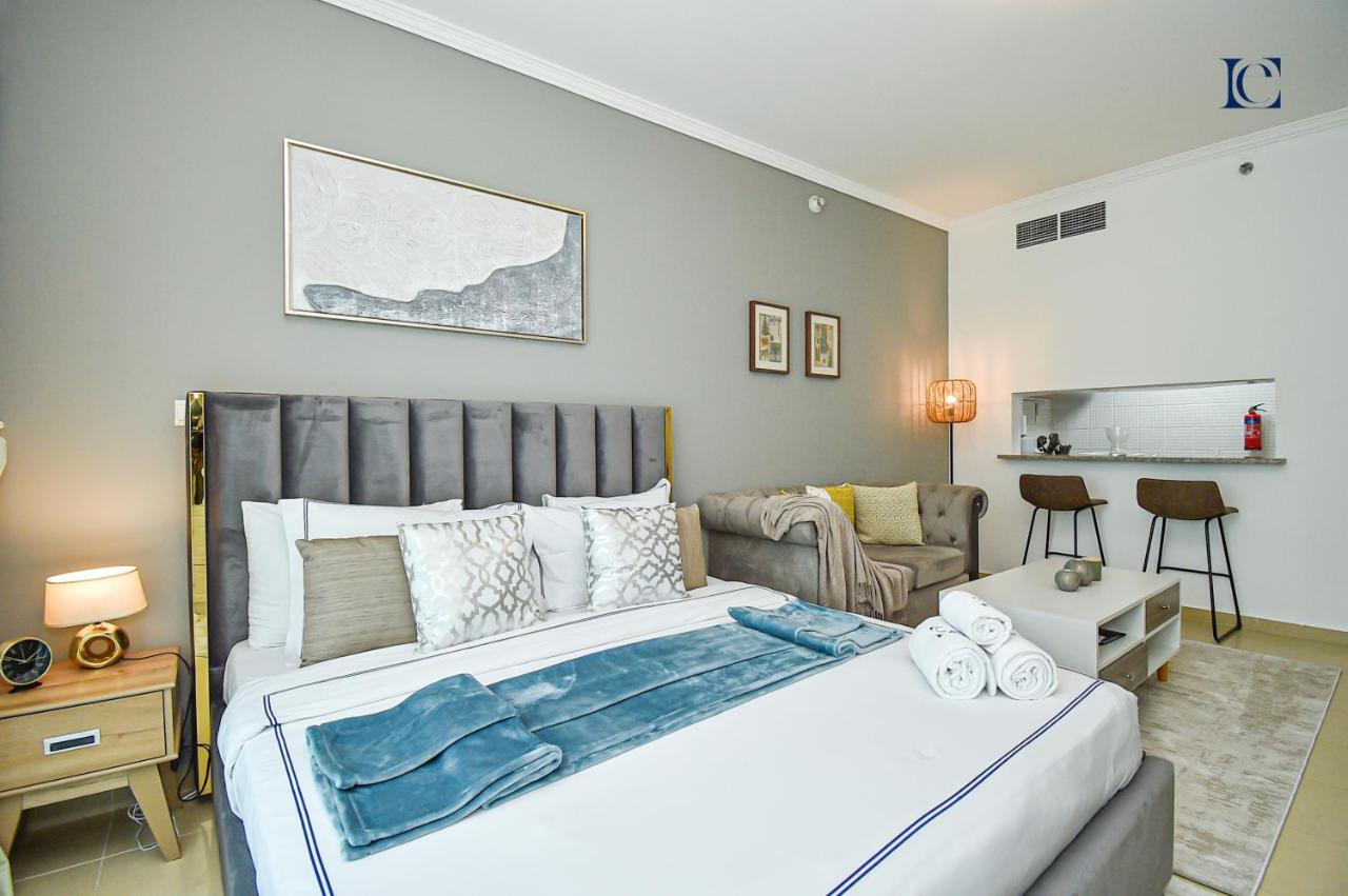 Luxury Escapes - Modern Studio Near Metro In X1 Tower Jlt Дубай Екстериор снимка